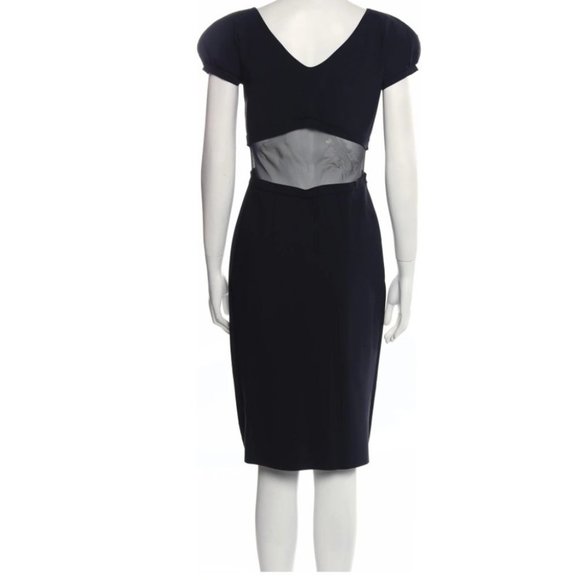 CHIARA BONI Bateau Neckline Knee-Length Dress  Size Small -Size 40 - Picture 3 of 10